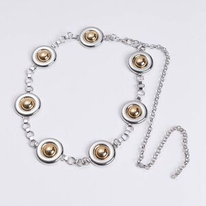 Luv Aj Mercury Orb Pendant Belt - Gold/Silver